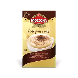 moccona sachet cappuccino packshot1